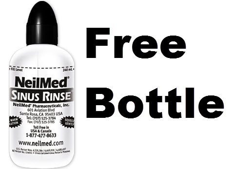 FREE NeilMed Sinus Rinse Bottle Kit | SwagGrabber