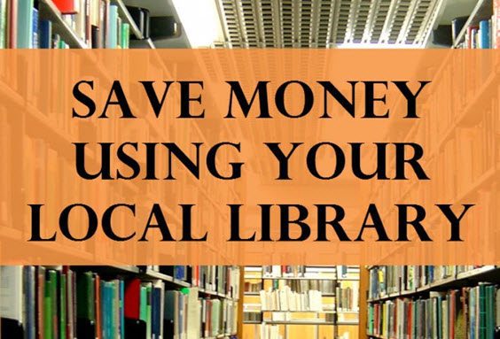 save money at library 